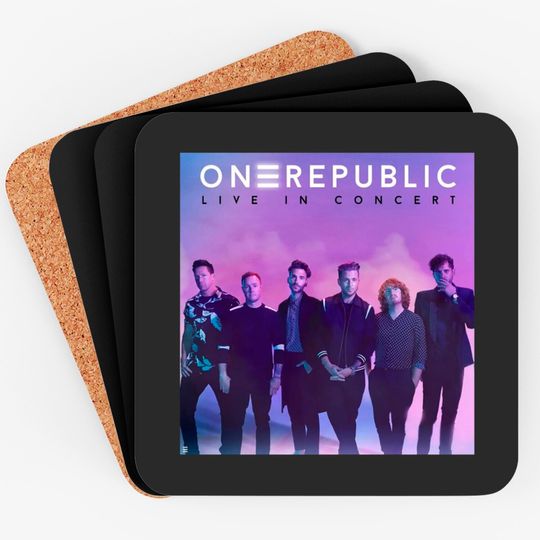OneRepublic band Coasters, OneRepublic fan Coasters, OneRepublic 2022 Coasters