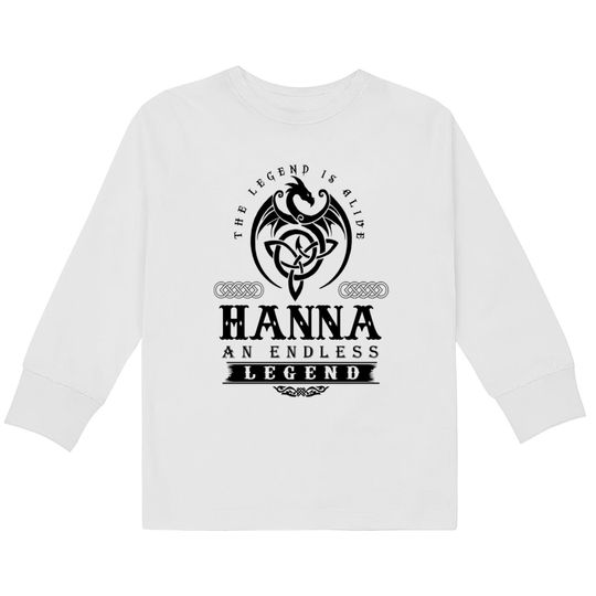 HANNA  Kids Long Sleeve T-Shirts