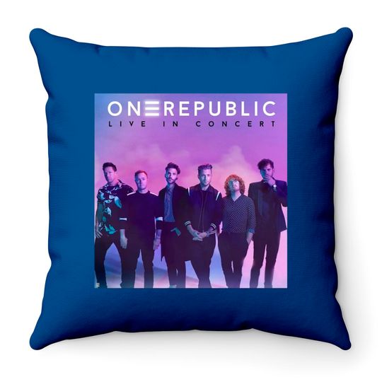 OneRepublic band Throw Pillows, OneRepublic fan Throw Pillows, OneRepublic 2022 Throw Pillows