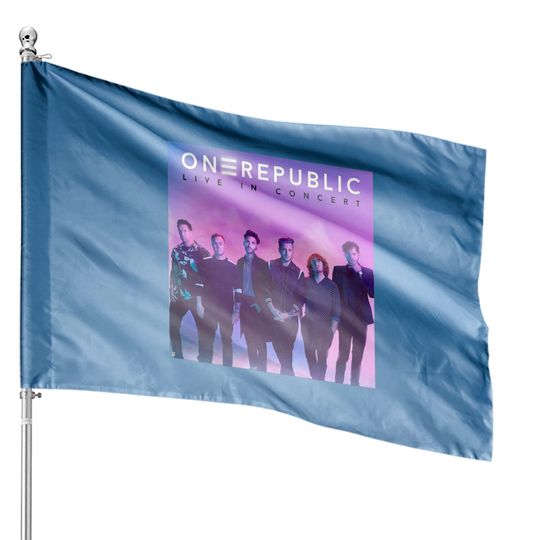 OneRepublic band House Flags, OneRepublic fan House Flags, OneRepublic 2022 House Flags