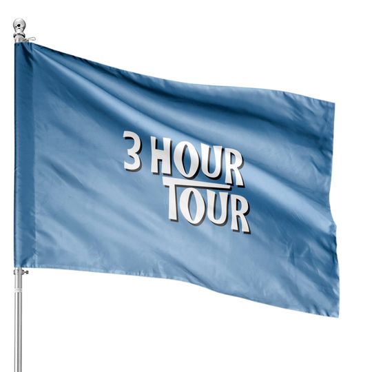 3 Hour Tour - Gilligans Island - House Flags