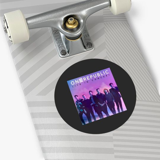 OneRepublic band Stickers, OneRepublic fan Stickers, OneRepublic 2022 Stickers
