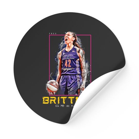 Free Brittney Griner Classic Stickers