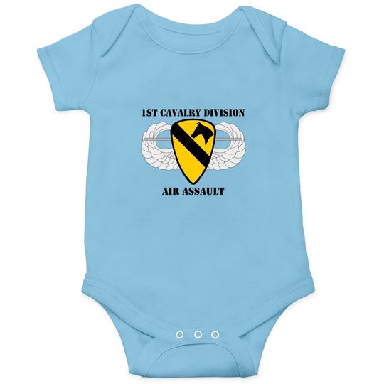 1st Cavalry Division Air Assault W/Text Onesies