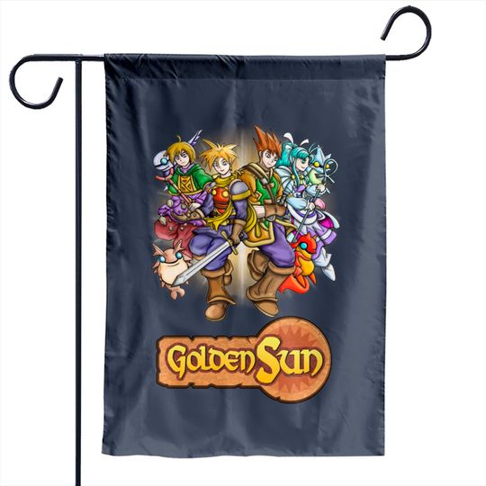 Golden Sun Heroes - Golden Sun - Garden Flags