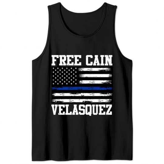 Free Cain-Velasquez Flag Usa Vintage Tank Tops