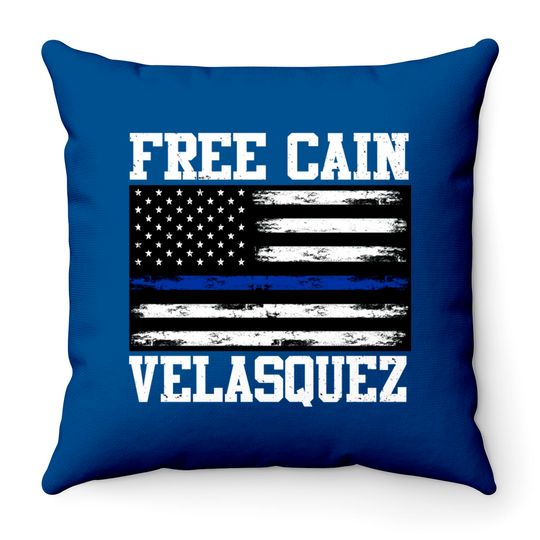 Free Cain-Velasquez Flag Usa Vintage Throw Pillows