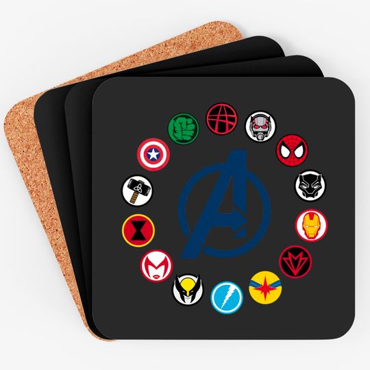 Avengers Marvel Disney Matching Family 2022 Coasters