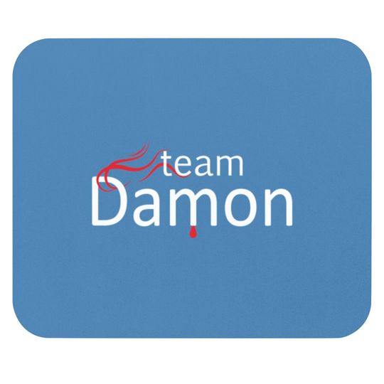 Team Damon - The vampire Mouse Pads