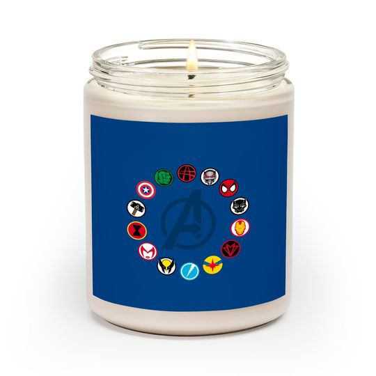 Avengers Marvel Disney Matching Family 2022 Scented Candles