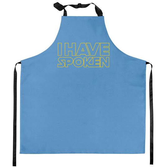 I Have Spoken Funny Space Western Sci Fi Kitchen Aprons Kitchen Aprons