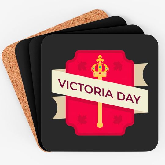 Happy Victoria Day Coasters