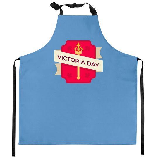 Happy Victoria Day Kitchen Aprons