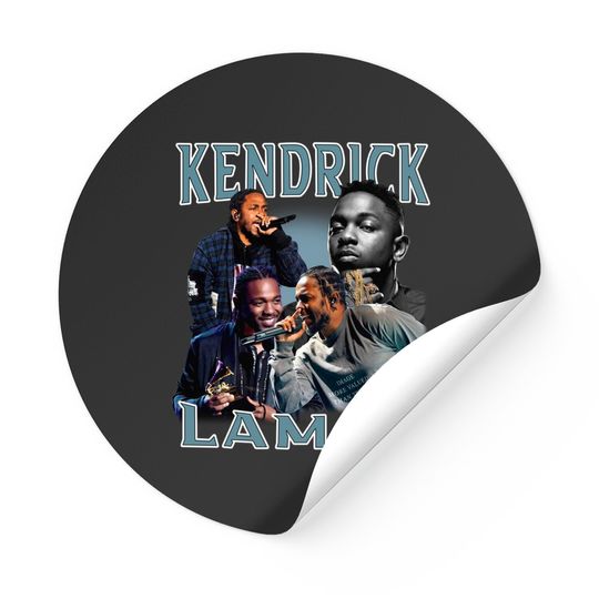 Vintage Kendrick Lamar Stickers, Kendrick Lamar Stickers, Kendrick Tour 2022 Stickers, Mr. Morale & The High Steppers, Vintage 90s 80s Bootleg Stickers