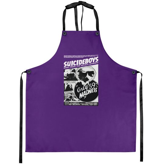 Suicideboys, Suicideboys Apron, Vintage Suicideboy Aprons, Apron Suicideboys Rapper