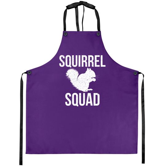 Squirrel squad Apron Lover Animal Squirrels Aprons