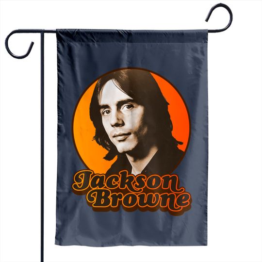 Jackson Browne ))(( Retro 70s Singer Songwriter Tribute - Jackson Browne - Garden Flags