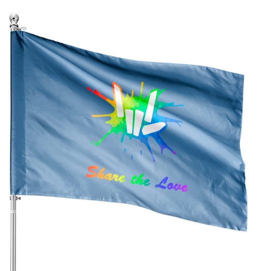Share Love For Kids And Youth Beautiful Gift House Flag House Flags