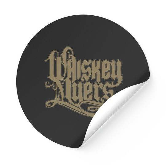WHISKEY MYERS BROWN LOGO Stickers
