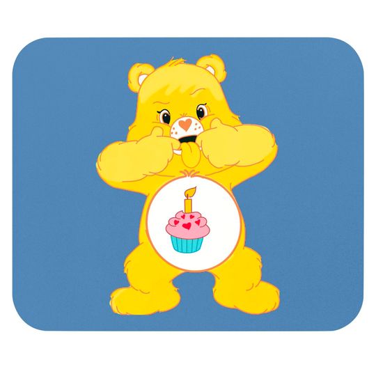 Birthday Bear sticking tongue out - Birthday Bear - Mouse Pads