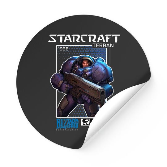 TERRAN 1 - Starcraft - Stickers