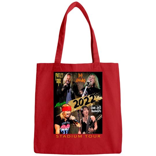 The Stadium Tour 2022 Bags Motley Crue Def Leppard Poison Joan Jett & The Blackhearts