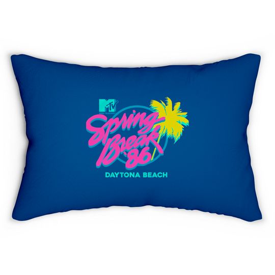 MTV Spring Break Daytona Beach Lumbar Pillows Unisex Adult Lumbar Pillows