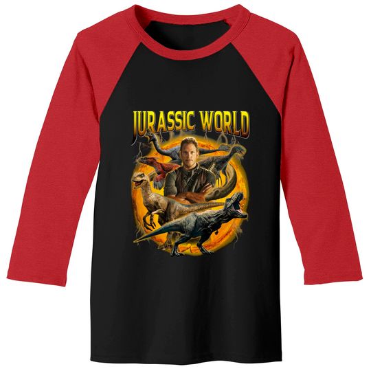 Jurassic World 3 Dominion Owen Grady Portrait Baseball Tees Unisex Baseball Tees Birthday Shirt