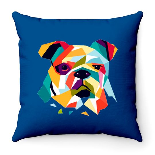 Bulldog - Bulldog - Throw Pillows