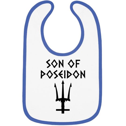 son of poseidon Bibs