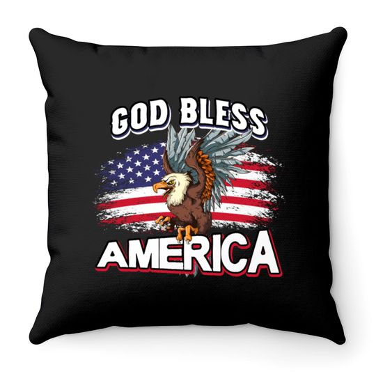 American Patriot Patriotic Throw Pillow Throw Pillows