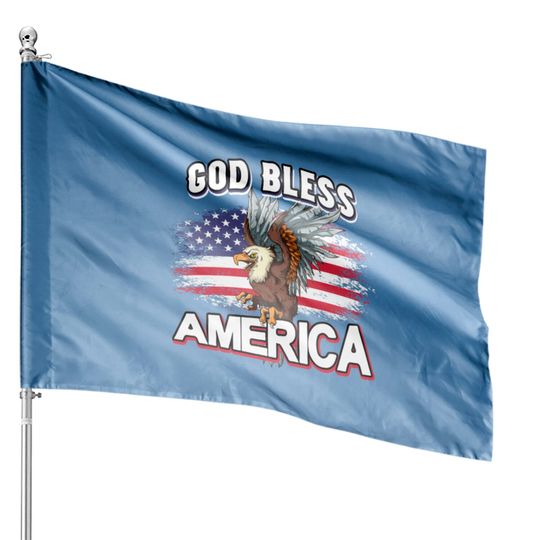 American Patriot Patriotic House Flag House Flags