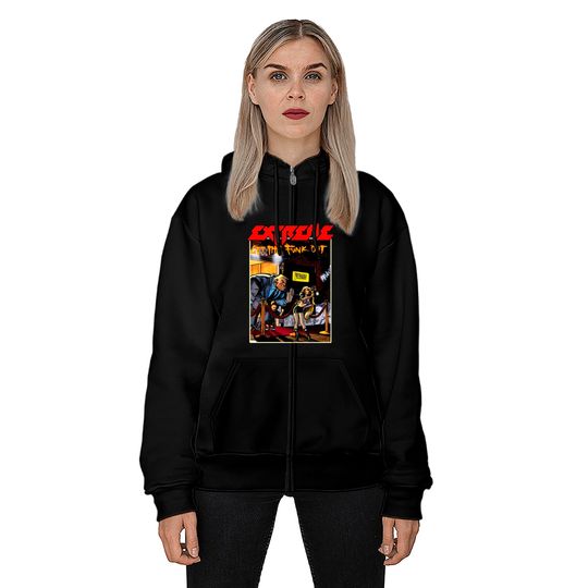 Extreme - Get The Funk Out Premium Zip Hoodies