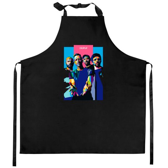 COLDPLAY Best Band in the World - Coldplay - Kitchen Aprons
