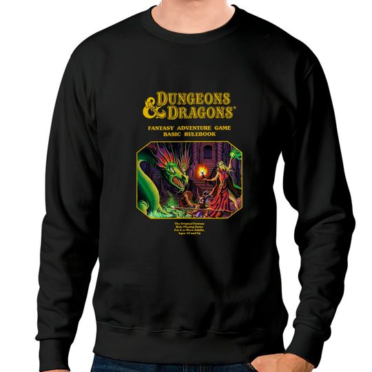 FANTASY ADVENTURE GAME Dungeons and Dragons - Dungeons And Dragons - Sweatshirts