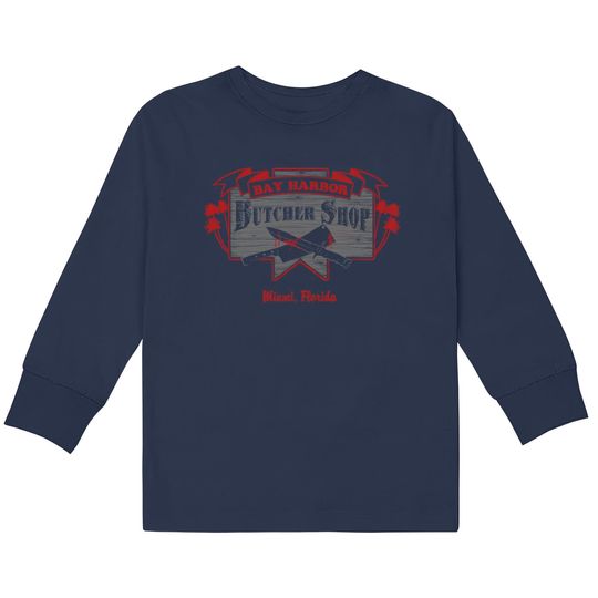 Bay Harbor Butcher Shop - Cool -  Kids Long Sleeve T-Shirts