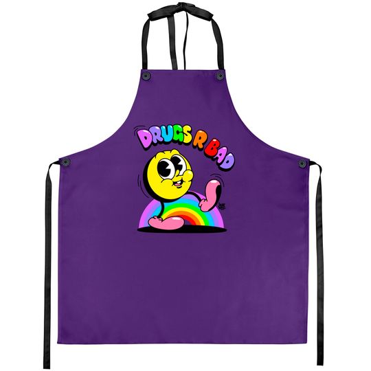 Drugs aint cool - Drugs - Aprons