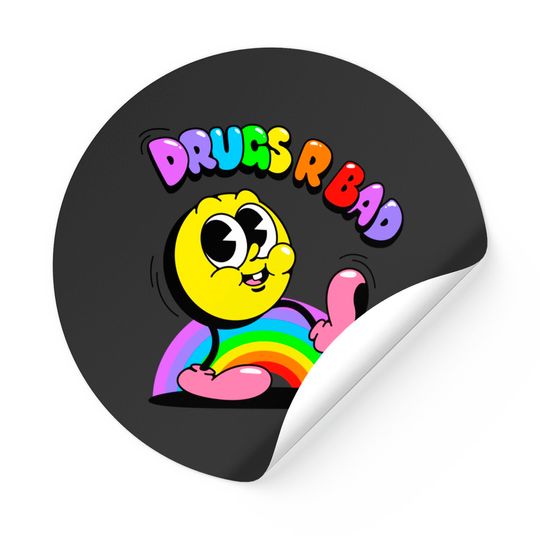 Drugs aint cool - Drugs - Stickers