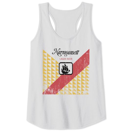 Narragansett label from Jaws, distressed - Jaws - Tank Tops