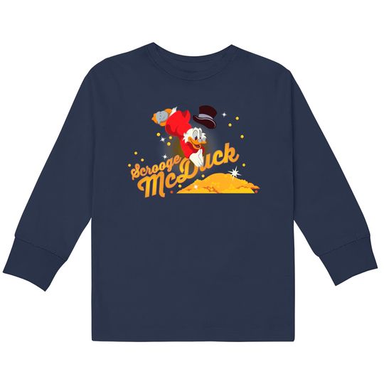 Smarter than the Smarties - Scrooge Mcduck -  Kids Long Sleeve T-Shirts