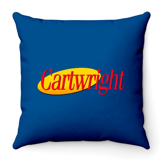 Cartwright? - Seinfeld - Throw Pillows