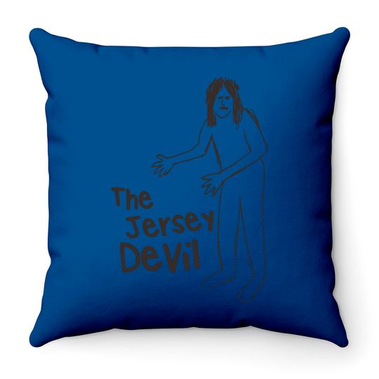 The Jersey Devil - X Files - Throw Pillows