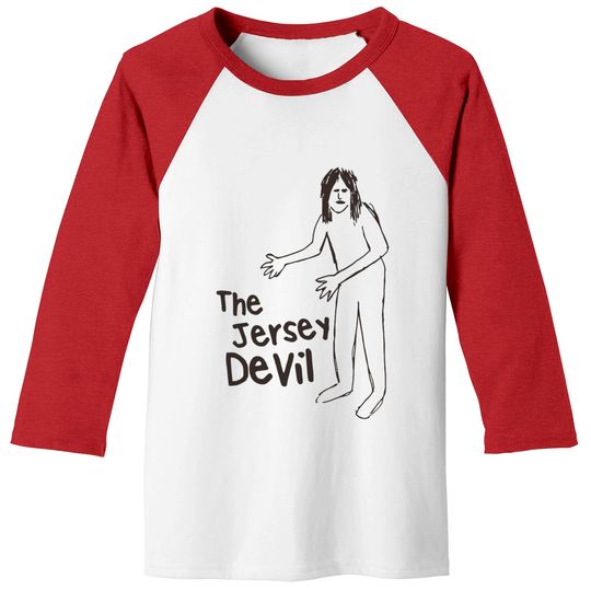 The Jersey Devil - X Files - Baseball Tees