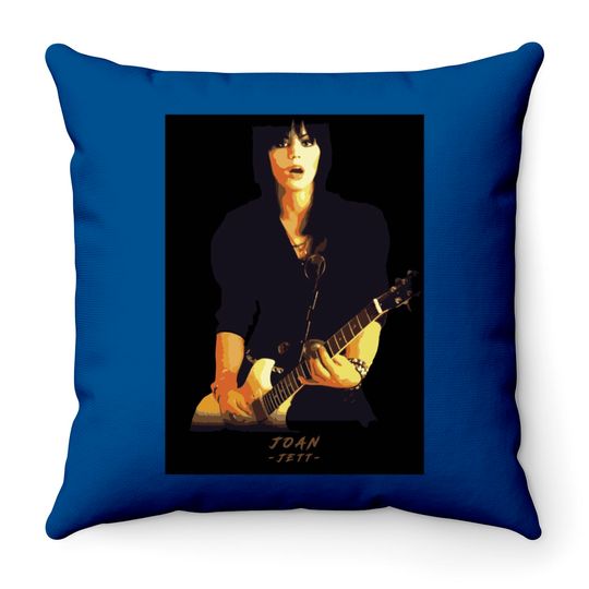 Joan Jett - Joan Jett - Throw Pillows