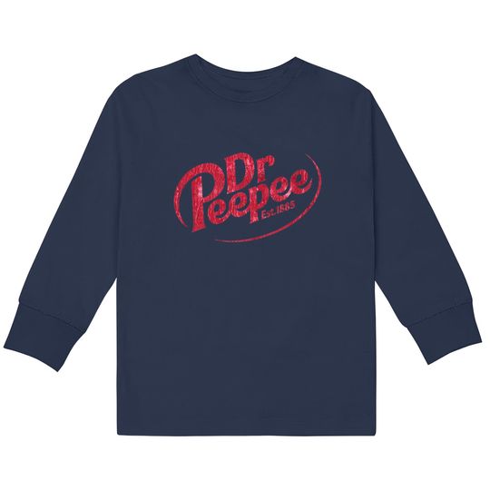 Dr. Peepee - Dr Peepee -  Kids Long Sleeve T-Shirts