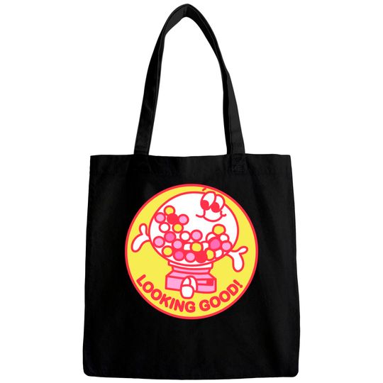 Scratch N Sniff Gumball Love - Retro Vintage Aesthetic - Bags