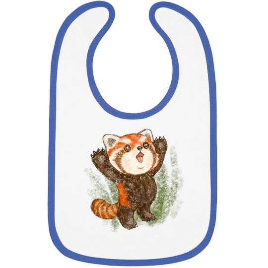 Banzai red panda - Red Panda - Bibs