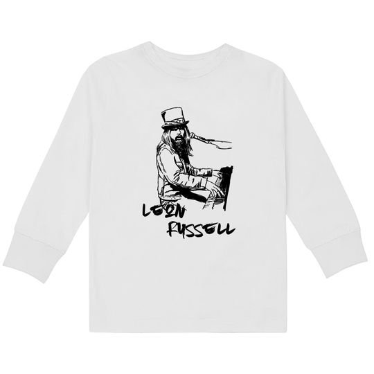 Leon R - Leon Russell -  Kids Long Sleeve T-Shirts