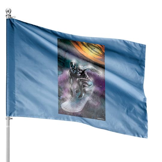 The Savior of Galaxies - Silver Surfer - House Flags