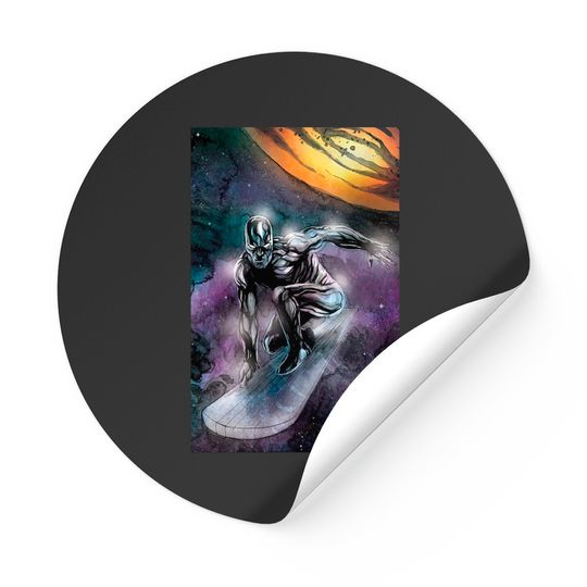 The Savior of Galaxies - Silver Surfer - Stickers